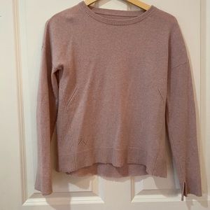 Zadig & Voltaire Cashmere Pink with Red Star Elbows - Size XS